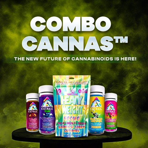 Combo Cannas™ - The New Future of Cannabinoids - GreenRX™ Wisconsin THCA and Hemp Products