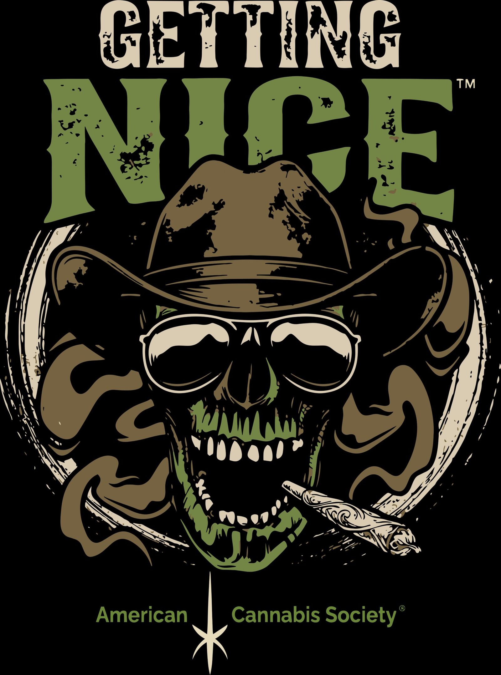 Getting Nice cowboy skull design for GreenRX THC delivered to your door on DoorDash